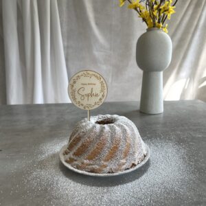 Caketopper mit Personalisierung