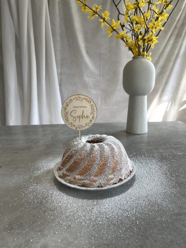 Caketopper mit Personalisierung