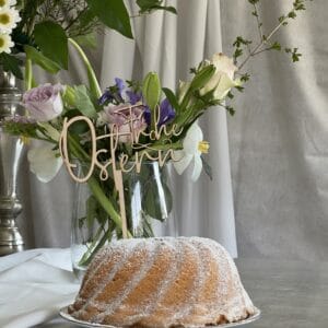 deko für den osterkuchen