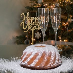 cake topper happy new year