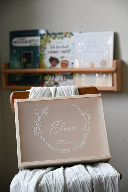 Babybox aus Holz